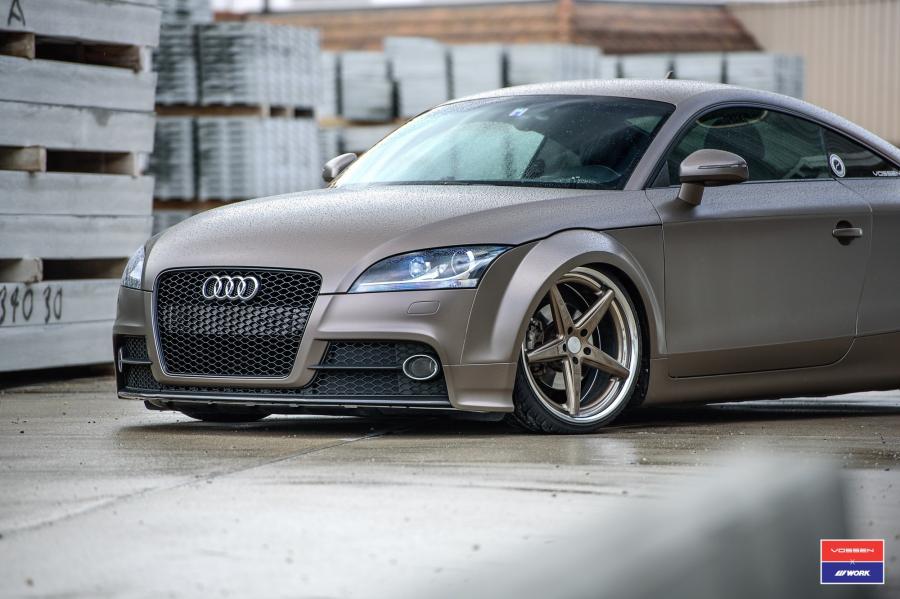  Audi TT Coupe on Vossen Wheels (VWS-3) 2016 года  (фото 18 из 25)